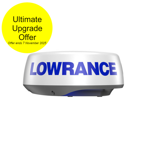 Lowrance HALO24 Pulse Compression Dome Radar