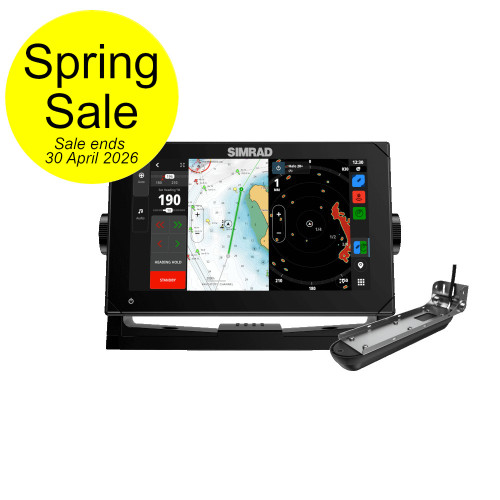 Simrad NSX 3009 9" Multifunction Display - With Active Imaging Transducer