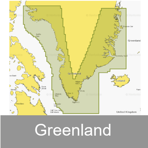 Navionics+ Greenland