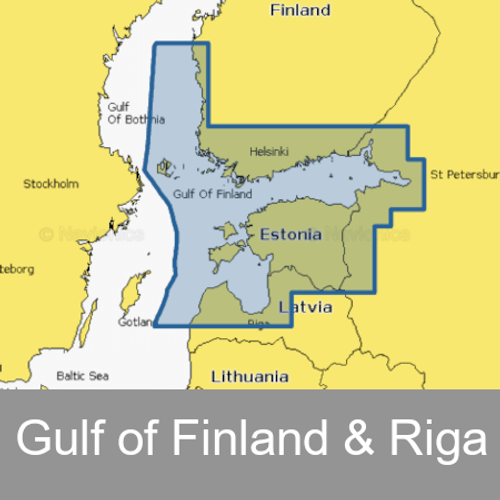 Navionics+ Gulf of Finland & Riga