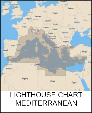 Raymarine LightHouse Chart - Preloaded Mediterranean
