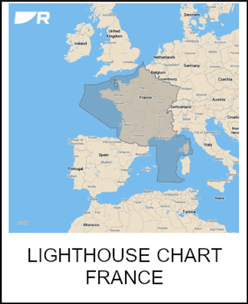 Raymarine LightHouse Chart - Preloaded France