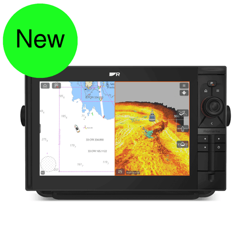 Raymarine Axiom 2 Pro 12 RVM chart and realvision