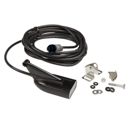 Lowrance/Simrad Black Plug/9 Pin Skimmer 83/200/455/800kHz HDI Transom Mount Transducer