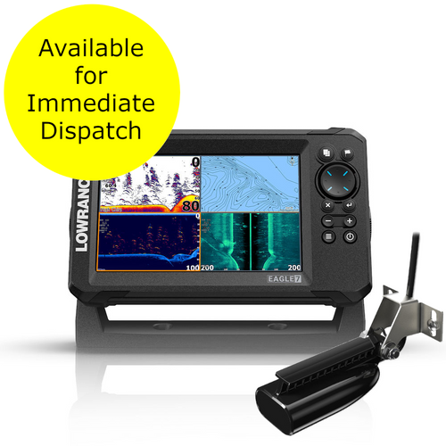 Lowrance Eagle 7 with SplitShot™ HD Transducer Lowrance Eagle 7 with SplitShot™ HD Transducer