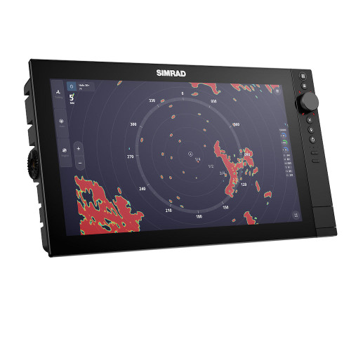 Simrad NSS 4 Multifunction Display Radar Overlay