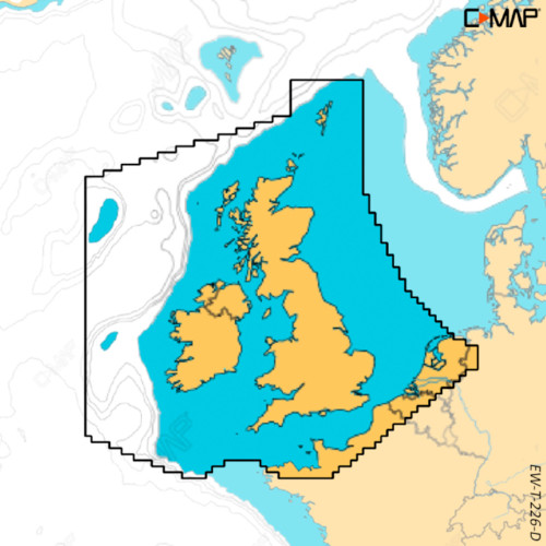 C-MAP Discover X - UK & Ireland (for Simrad NSX and B&G ZEUS S)