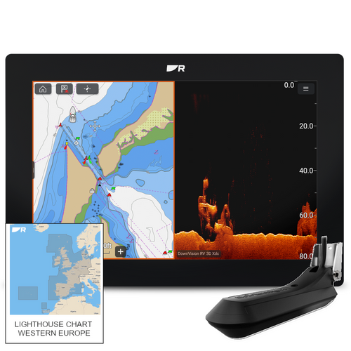 Raymarine Axiom 2 Multifunction 12" Display with RealVision 3D, Chart & RV-100