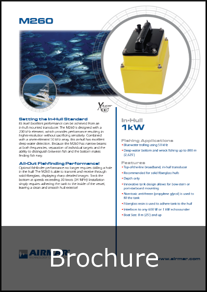 airmar m260 m265lh m265lm brochure