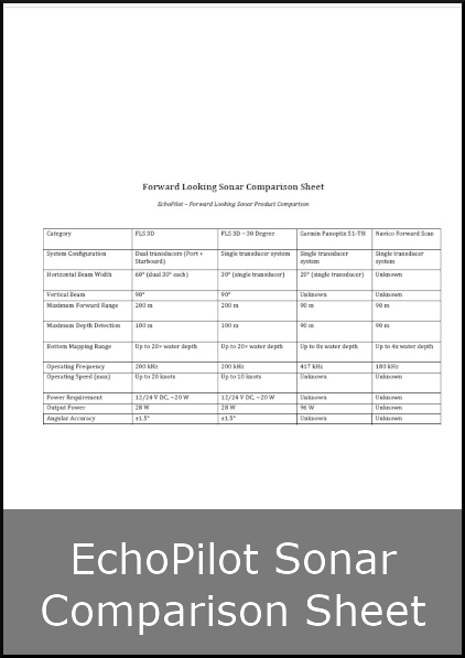 echopilot fls 3d 30deg data comparison echopilot fls 3d 30deg data comparison