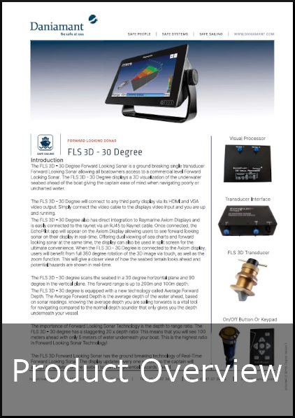 echopilot fls 3d 30deg overview sheet echopilot fls 3d 30deg overview sheet