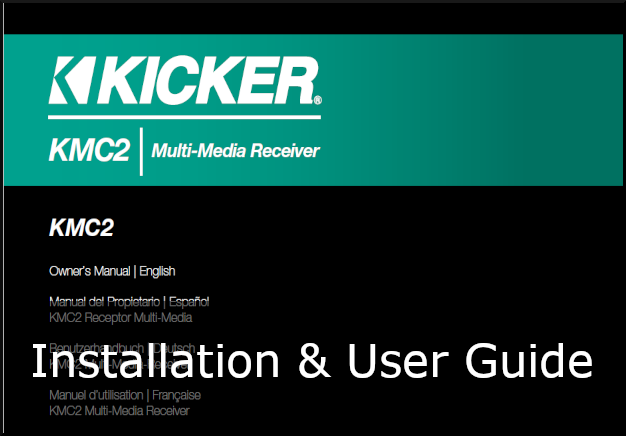 kicker audio ka46kmc2 installation user guide