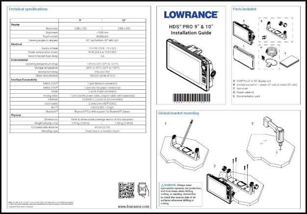 Lowrance HDS PRO 10 con trasduttore Active Imaging HD - Fishing Tech Marine