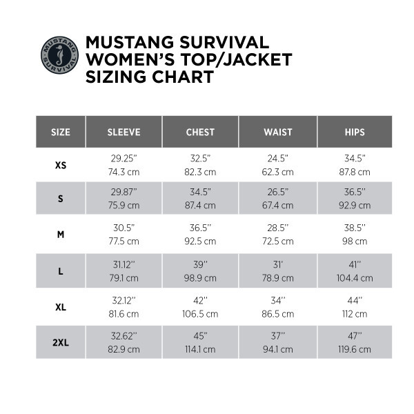 mustang taku womens tops sizes