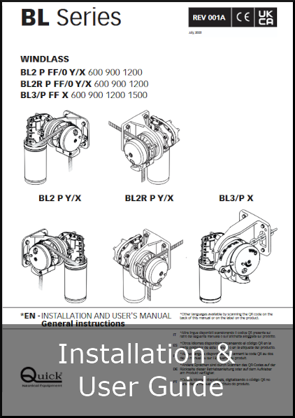 quick bl-series installation and user guide