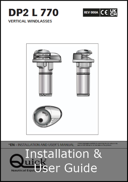 quick dp2l-770 user and installation guide