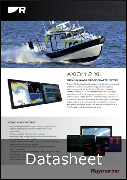 raymarine axiom 2 xl datasheet