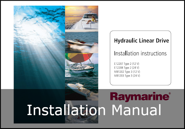 raymarine hydraulic linear drive installation and user guide