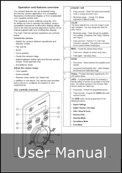 raymarine jcu user guide