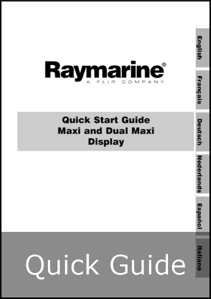 raymarine wireless maxi quick start guide