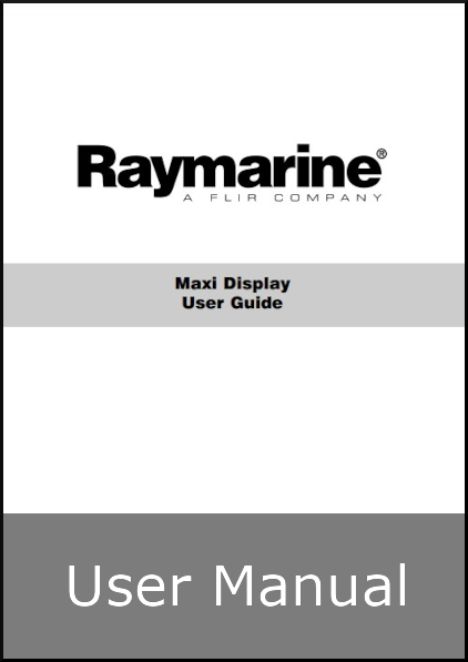 raymarine wireless maxi user guide