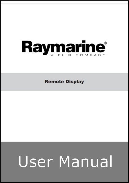 raymarine wireless remote user guide