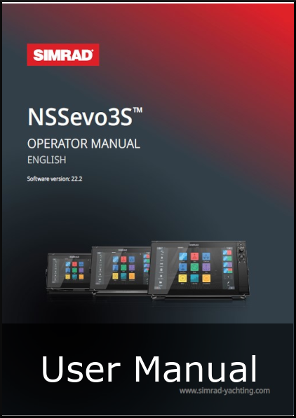 simrad evo 3s user guide