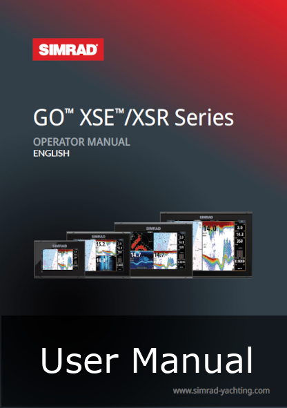 simrad go xse xsr user guide