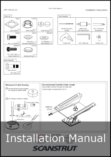 starlink apt-150-sl-01 installation guide