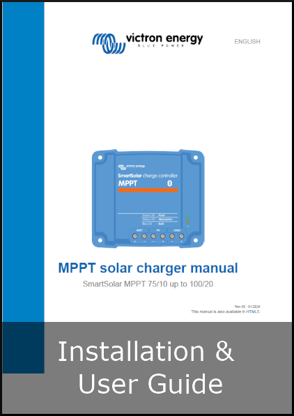 victron smart solar controller installation and user guide