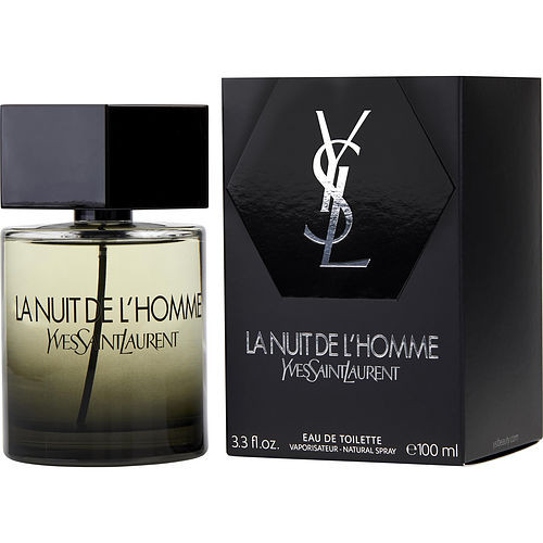 LA NUIT DE L'HOMME YVES SAINT LAURENT by Yves Saint Laurent EDT SPRAY 3.3 OZ (NEW PACKAGING)