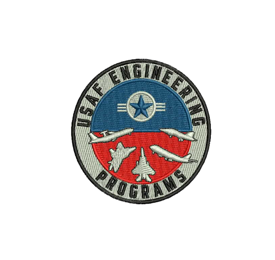 Custom Embroidered USAF Patch