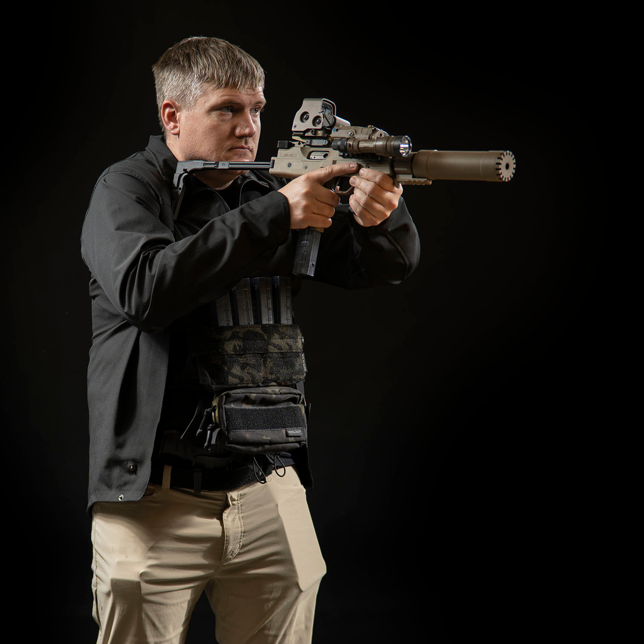 【未使用タグ付き】ウィアード 2021AW POLICE SQ JACKET M Concealed Carry Jacket - Appendix Carry Jacket