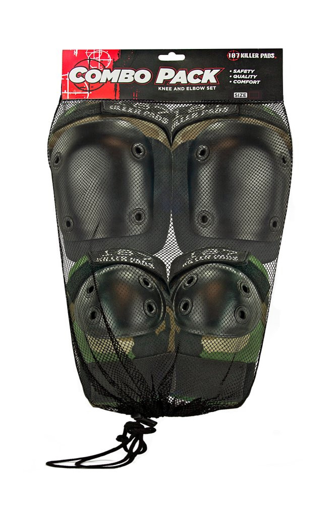 スケートボード 187 Killer Pads Combo Pack L/XL Camo Combo_pack_bagged-camo__48077.