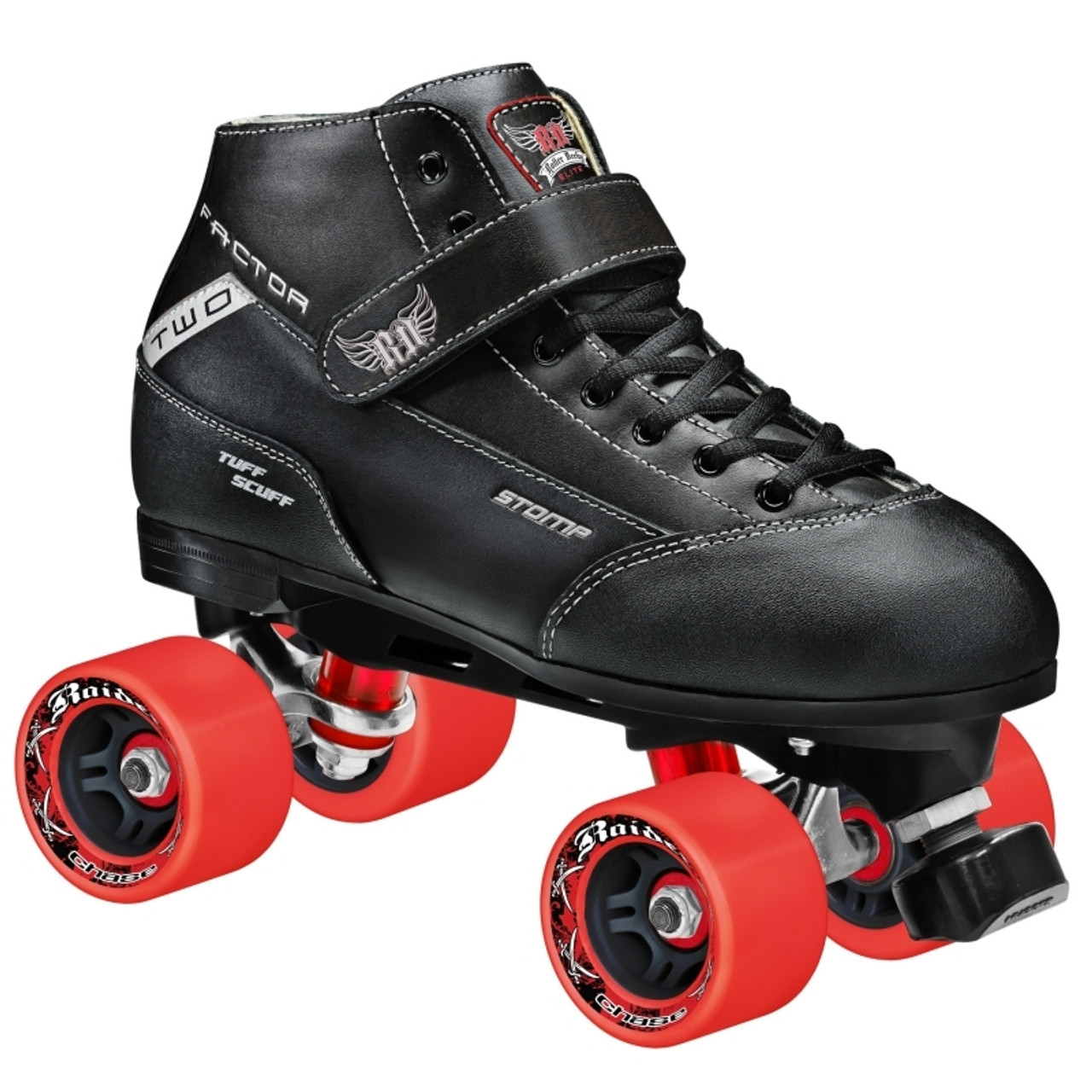 Roller Derby Elite Quad Roller Skates Stomp Factor 2 with RTX