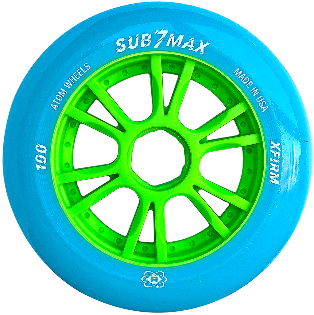 Atom Inline Indoor Wheels SUB 7 MAX(Sold as Each's)