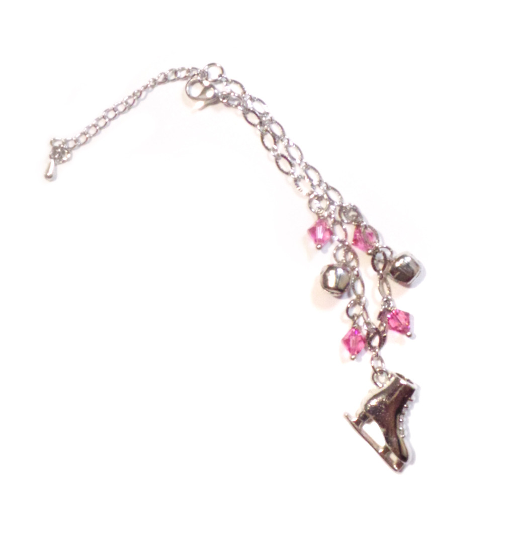 Gold Braided Skating Bracelet - Brilliance & Melrose