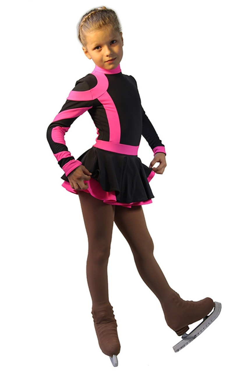 IceDress Figure Skating Dress Thermal Cross Roll