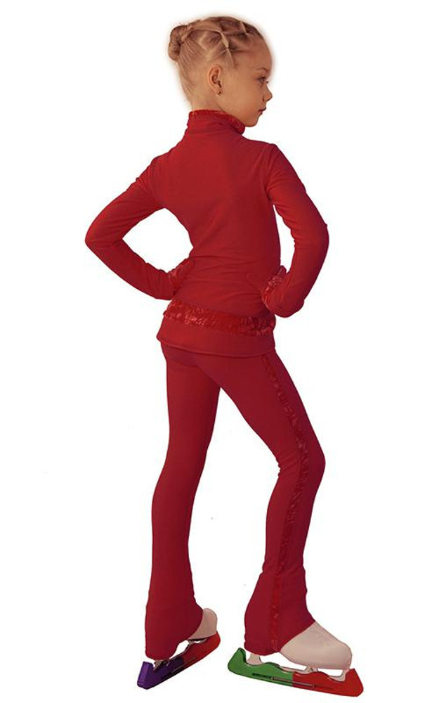 Crushed Velvet Jade Green Skating Dress - Simple Elegance | Skate Attack - View #12