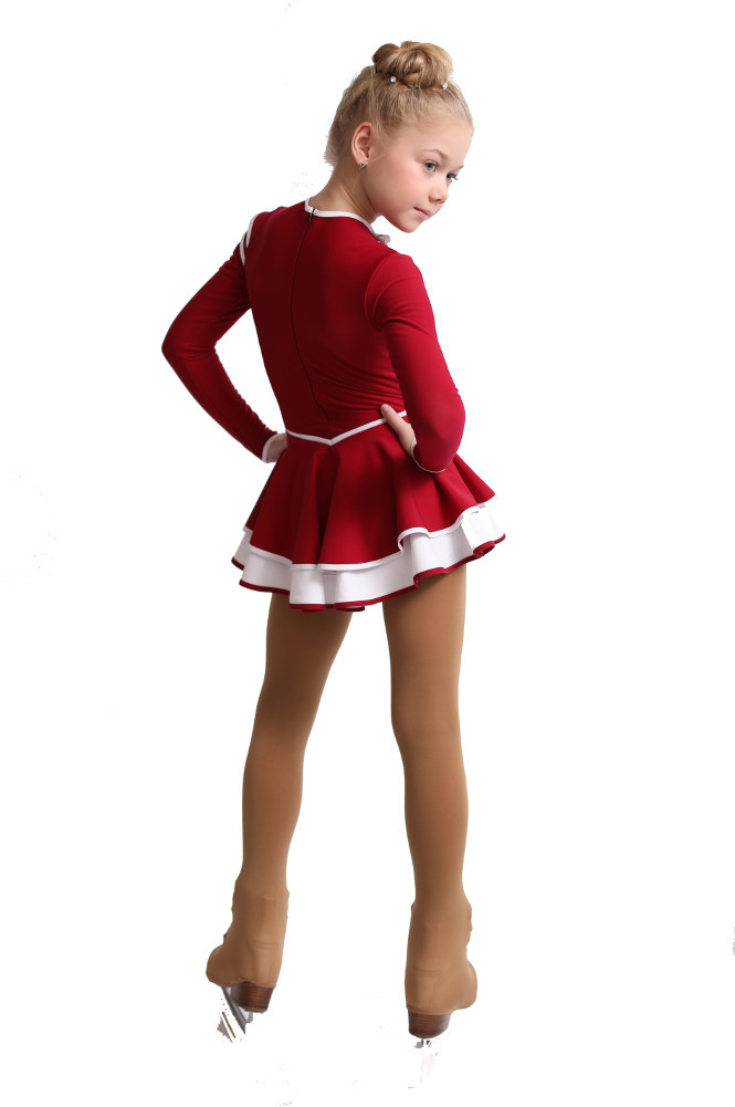 christmas skating dress Figure Skating Dress for Ice Skating Freestyle Dress Roller Skating Circus Suit Carnival Dress Ice Dancing Show Dance Catsuit