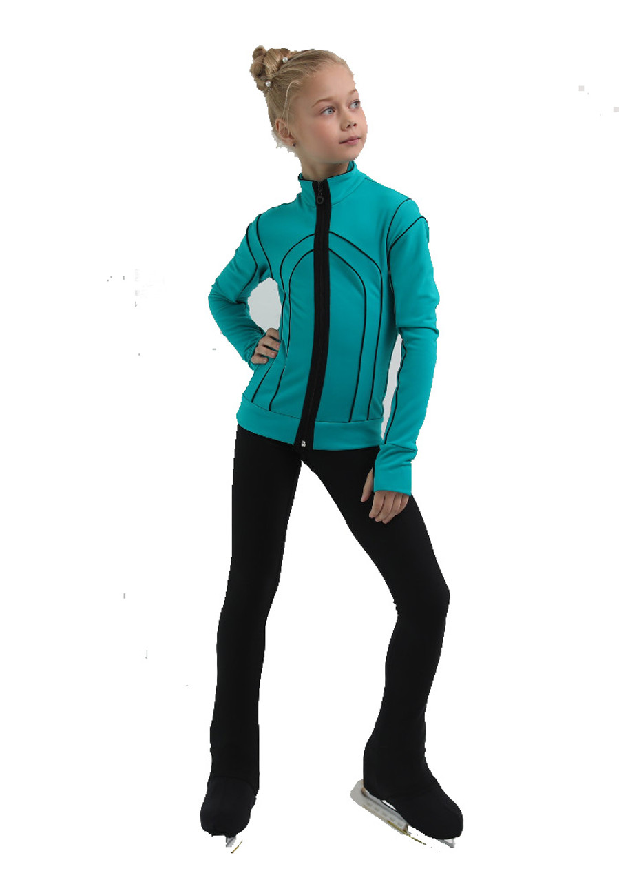 IceDress Figure Skating Outfit - Thermal - Kant (Mint with Black)