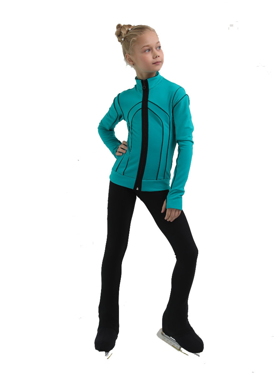 IceDress Figure Skating Outfit - Thermal - Kant (Mint with Black)