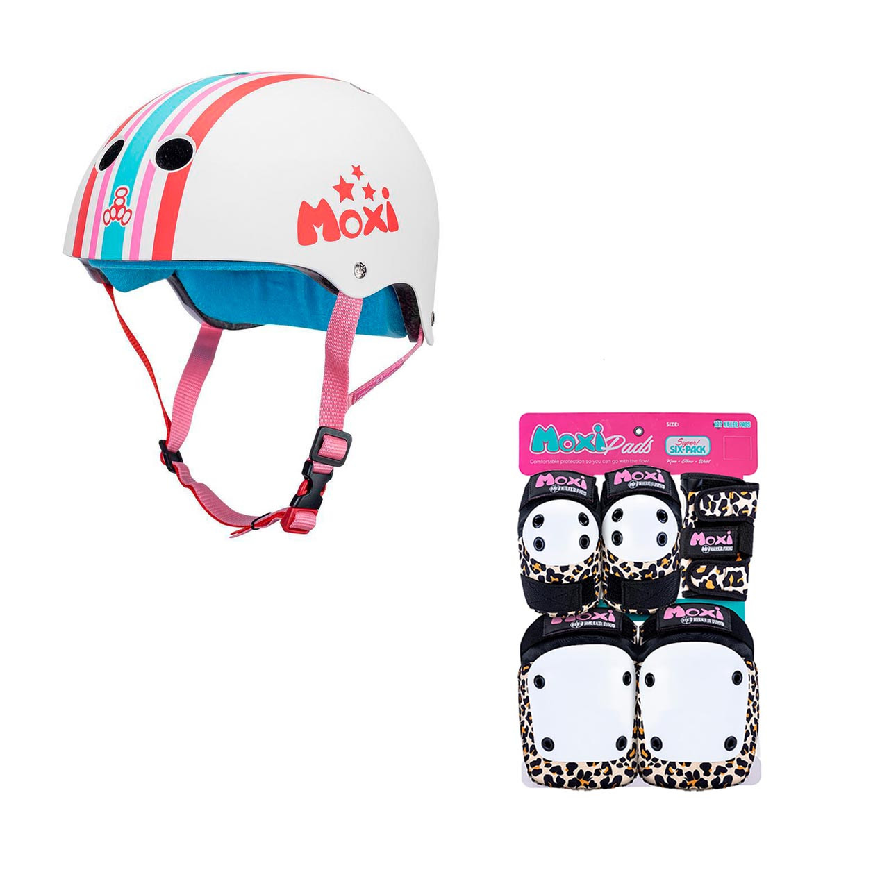 Moxi Combo Set - Moxi Pads & Moxi Helmet
