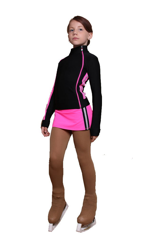 IceDress Figure Skating Skirt - Thermal - Olympus (Hot Pink with