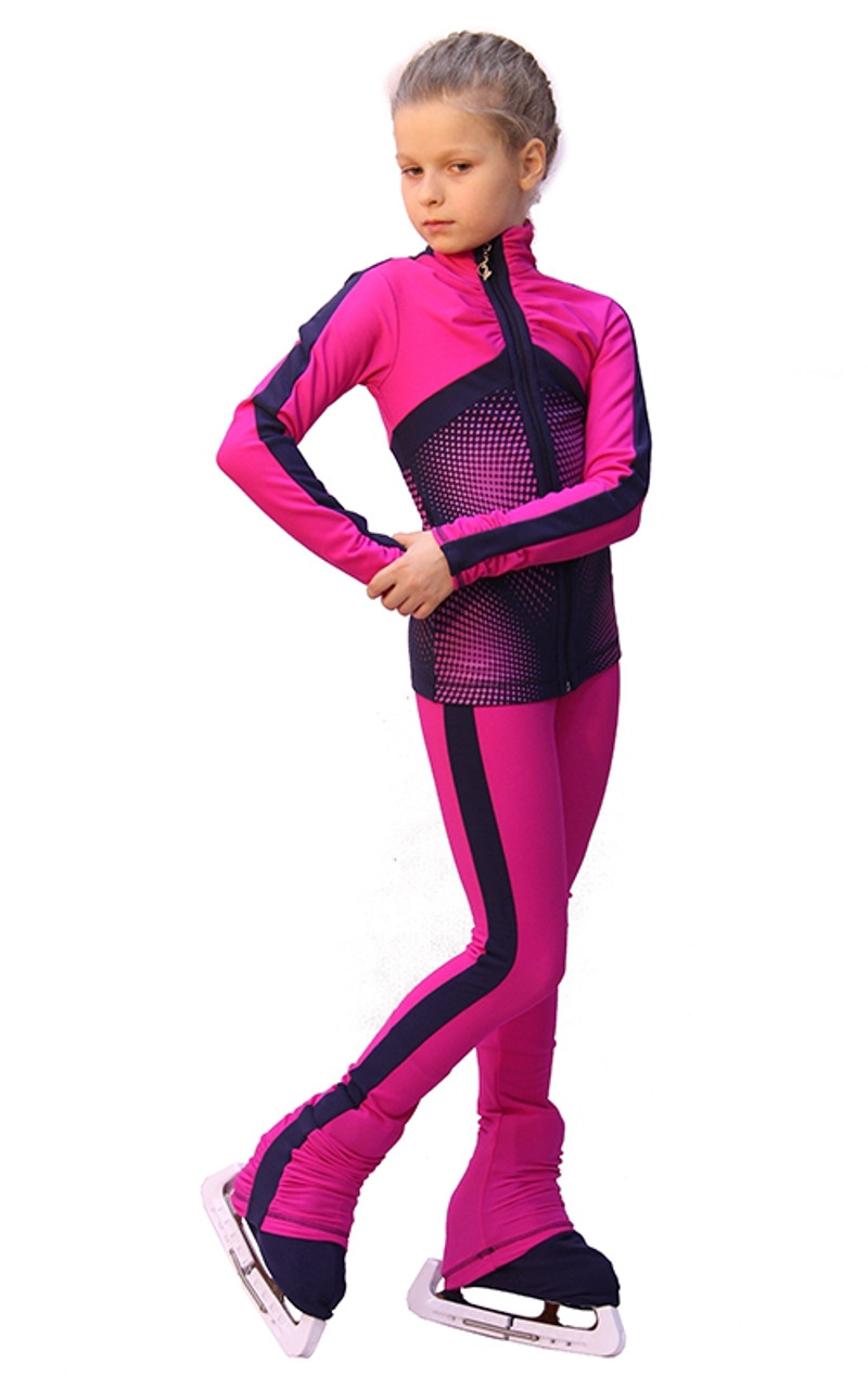 Figure Skating Outfit -Disco (Fuchsia)