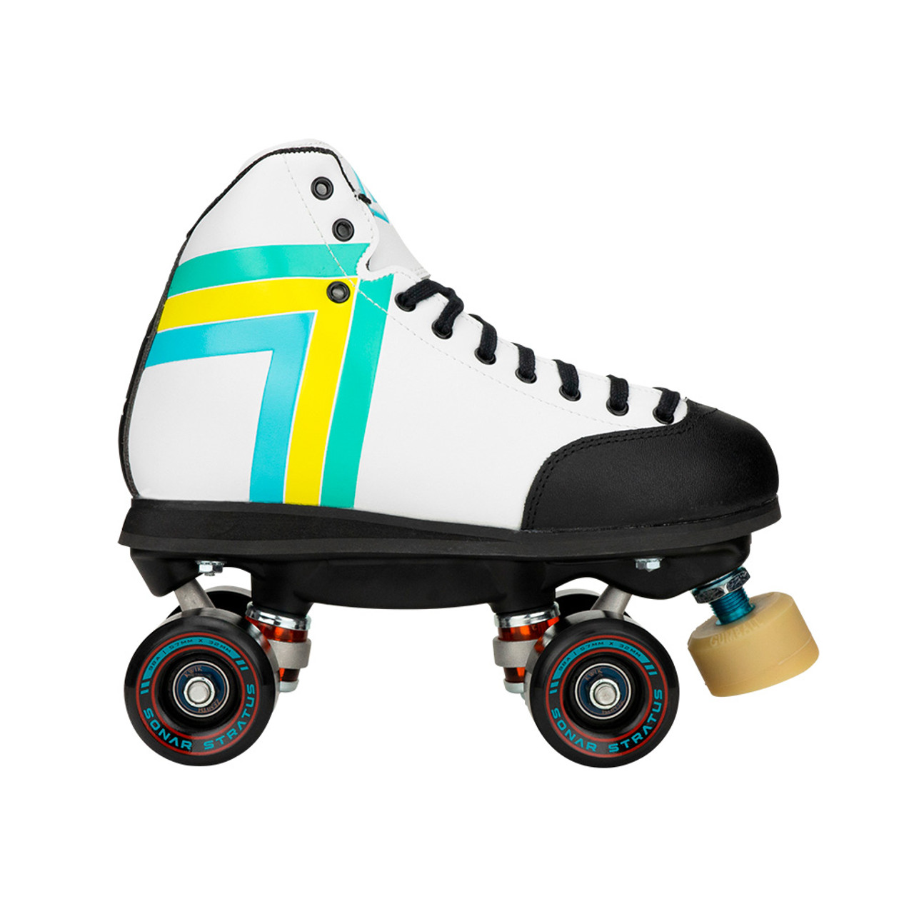 Riedell Quad Outdoor Roller Skates - Antik Skyhawk Park Skate Set