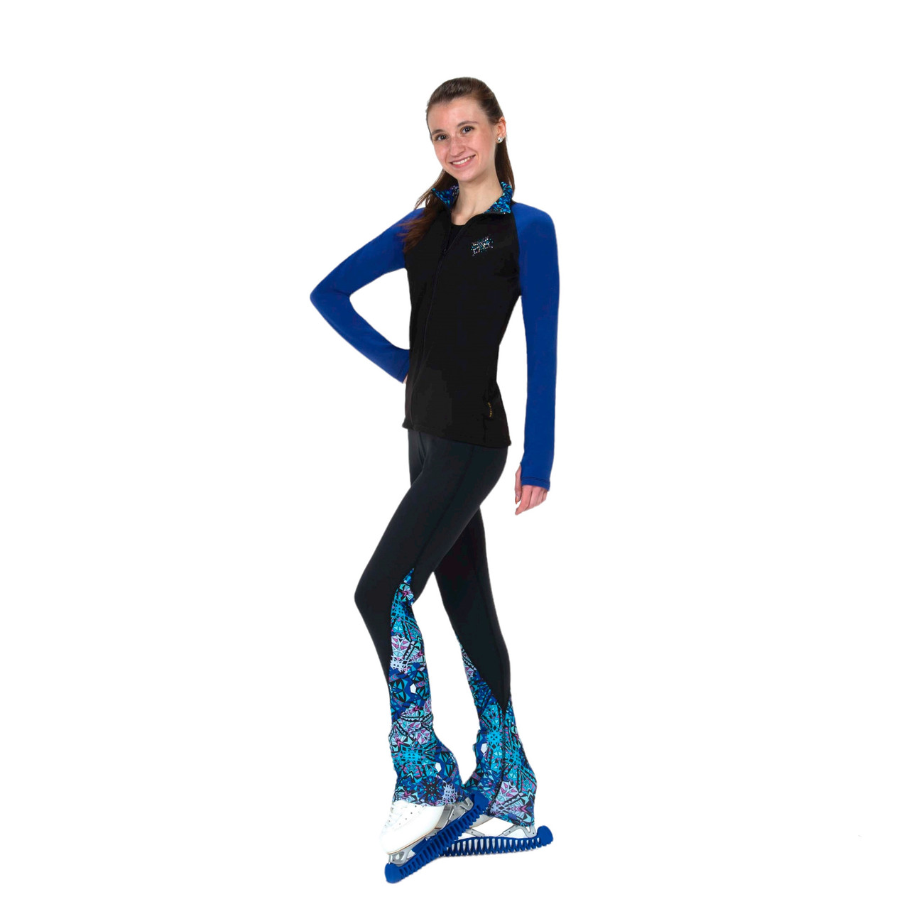 Jerry's S143 SnowScape Inset Figure Skating Leggings