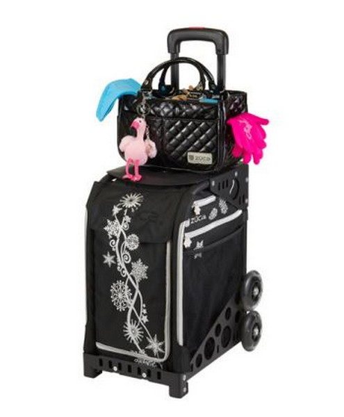 Zuca TagALong Ice Skating Tote Bag (Black)