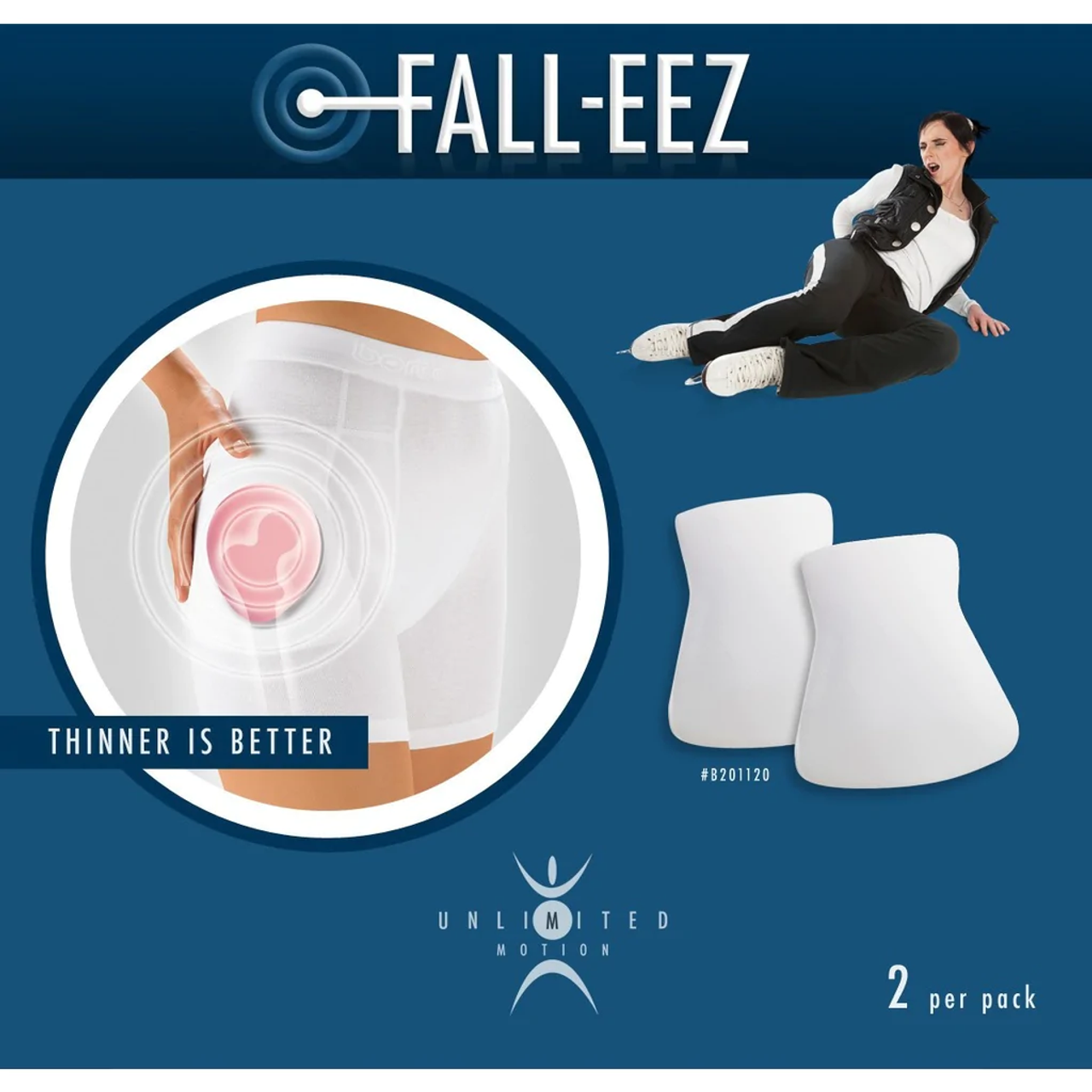 Unlimited Motion -Fall Eez Hip Pads