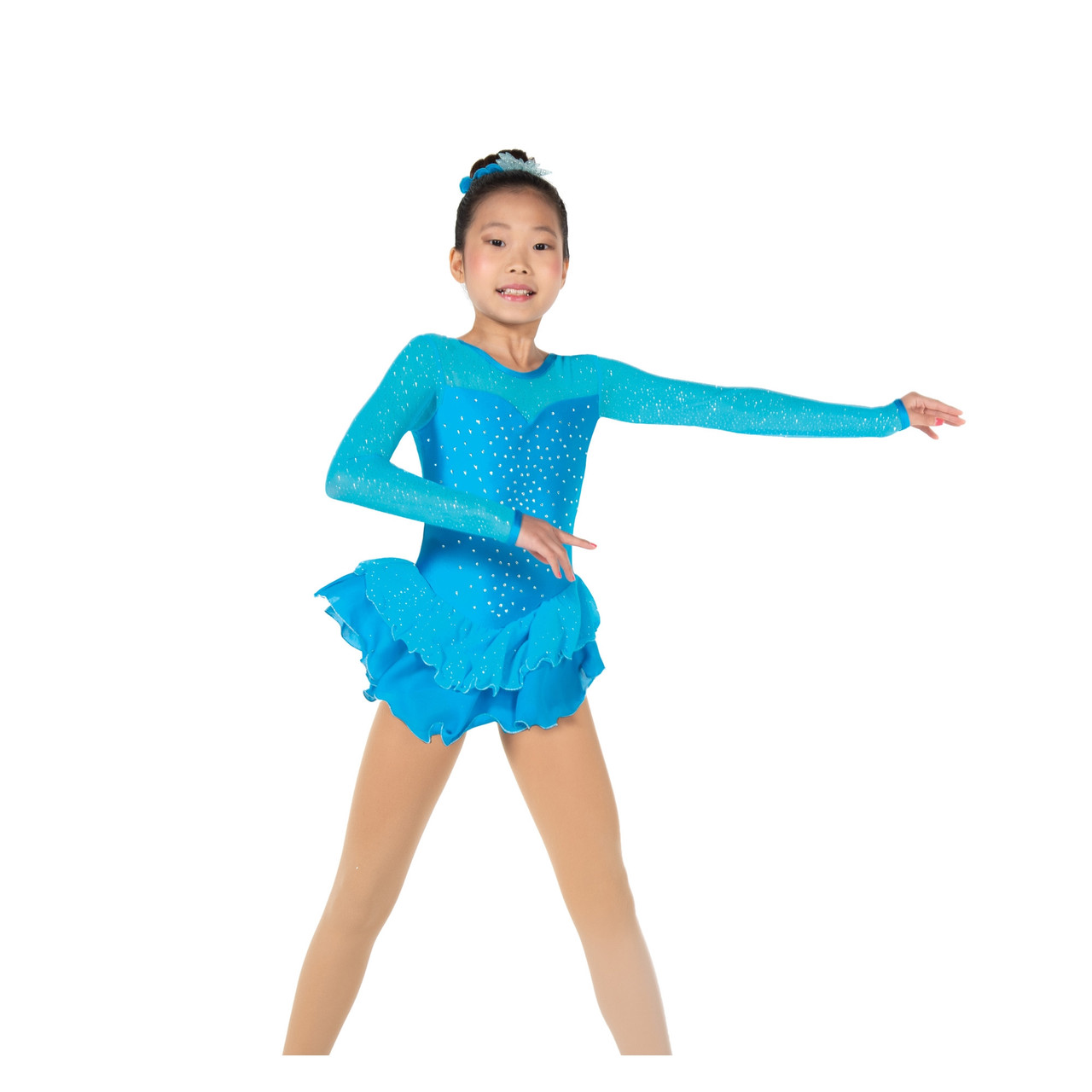 figure skating dresses with crystals